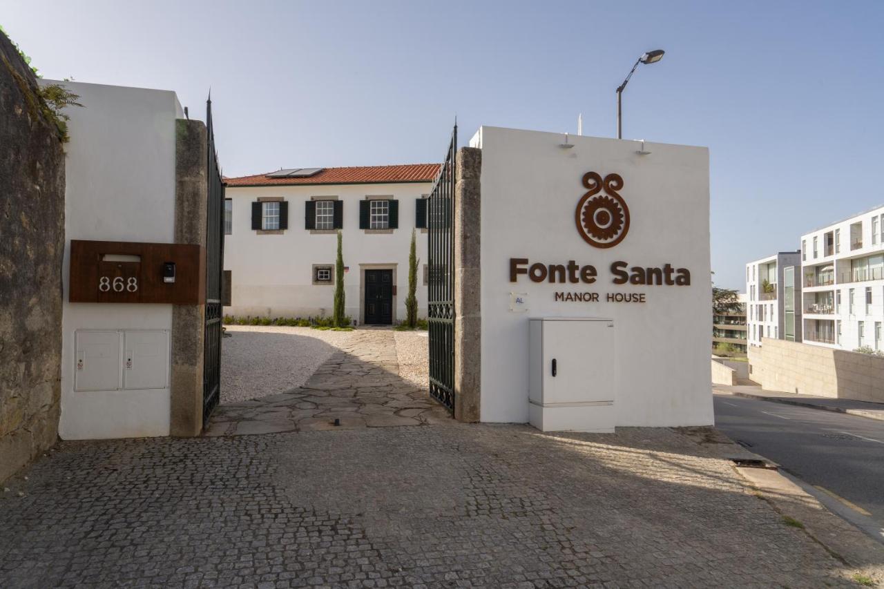 מלון וילה נובה דה גאיה Fonte Santa Manor House מראה חיצוני תמונה